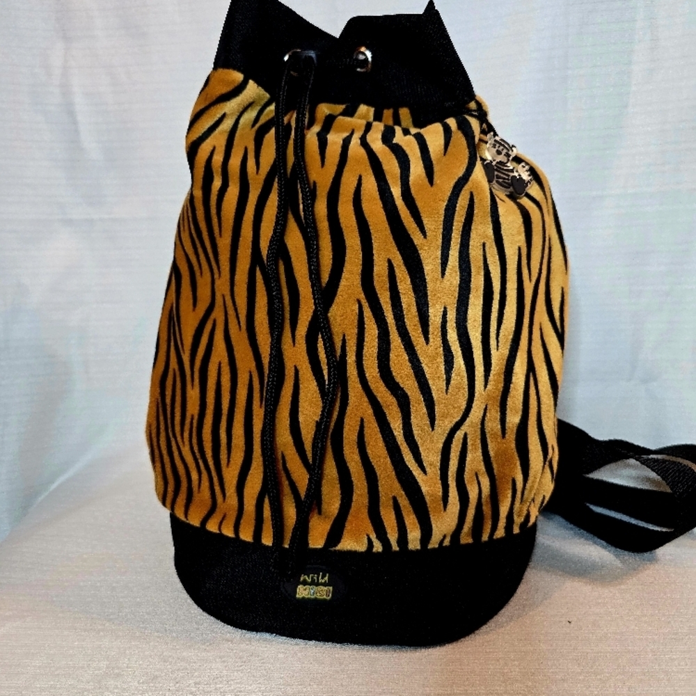 Tiger Print Backpack - image 1